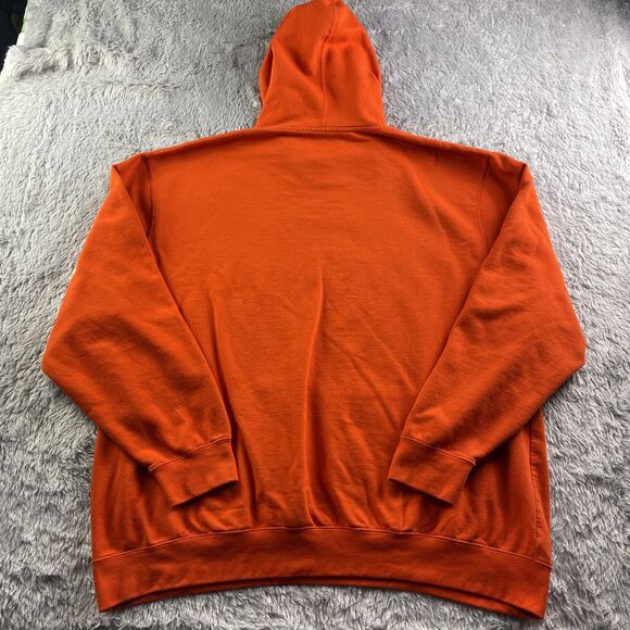 Chicago Bears Sweatshirt Mens 3XL Orange White Hoodie Pullover NFL Football - Picture 5 of 9